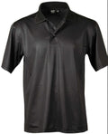 1365-EMB Men's' Embossed Honeycomb Pique Polo (Made in USA)