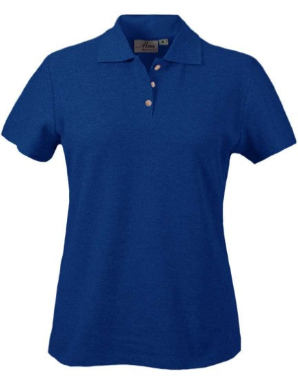 Akwa 206-PK Ladies' Polo (Made in USA)