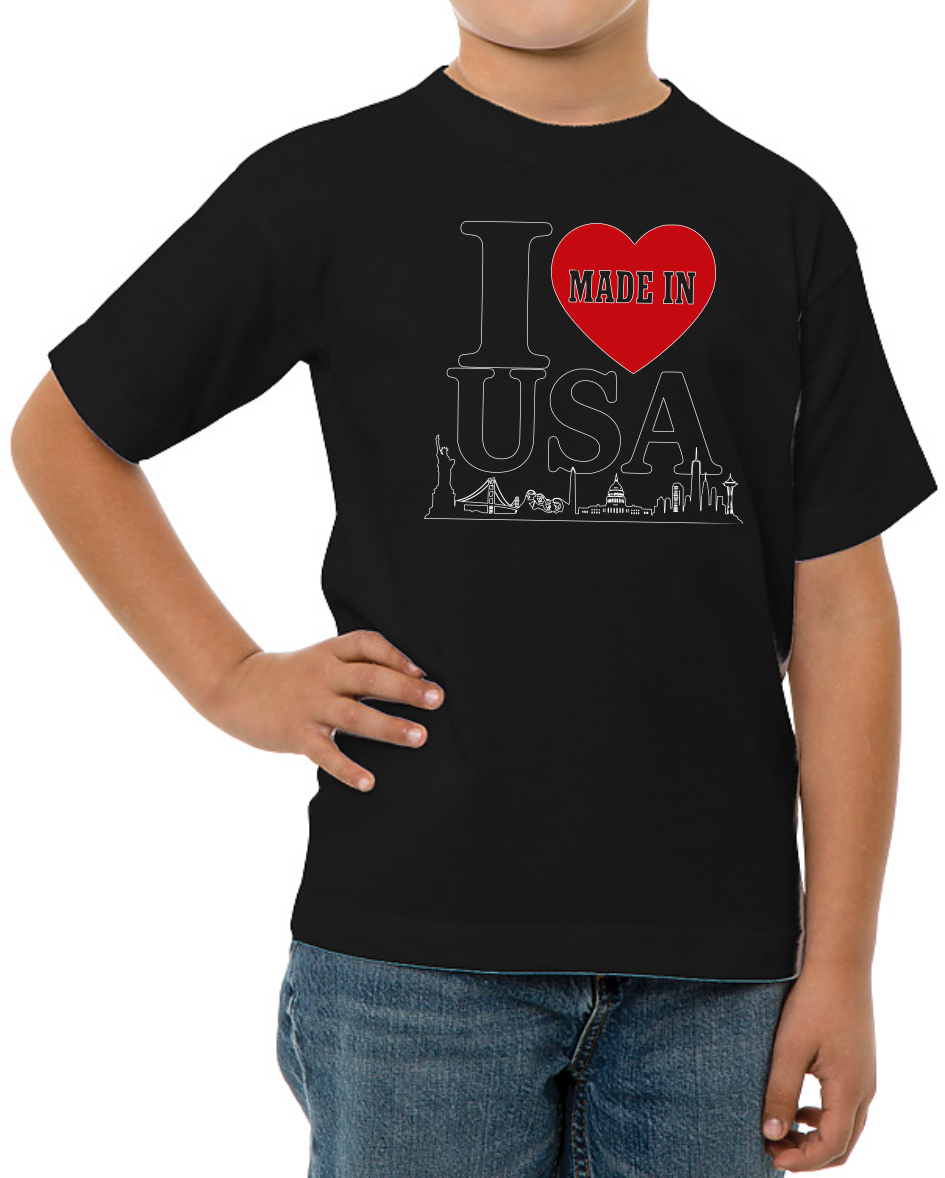 I Heart Made in USA - Youth (Made in USA)
