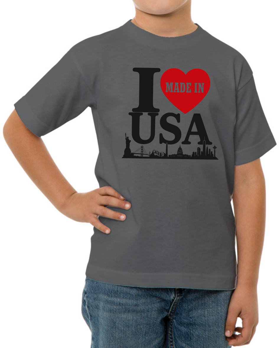 I Heart Made in USA - Youth (Made in USA)
