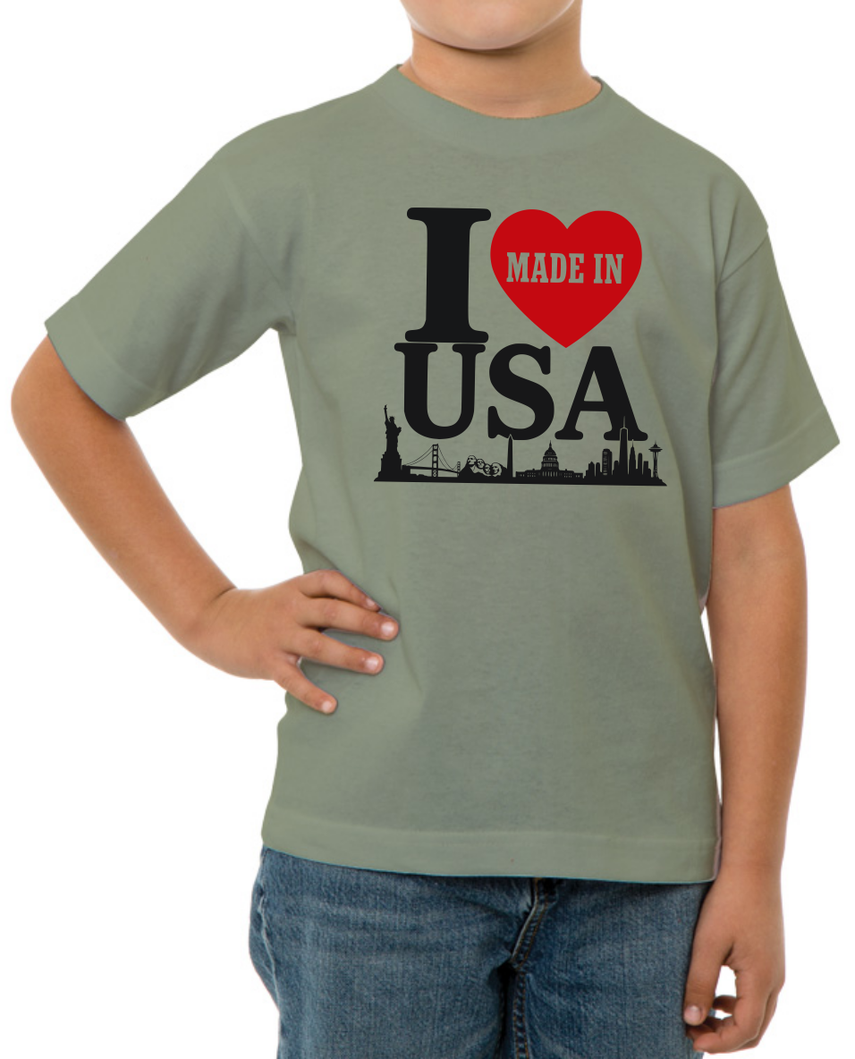 I Heart Made in USA - Youth (Made in USA)