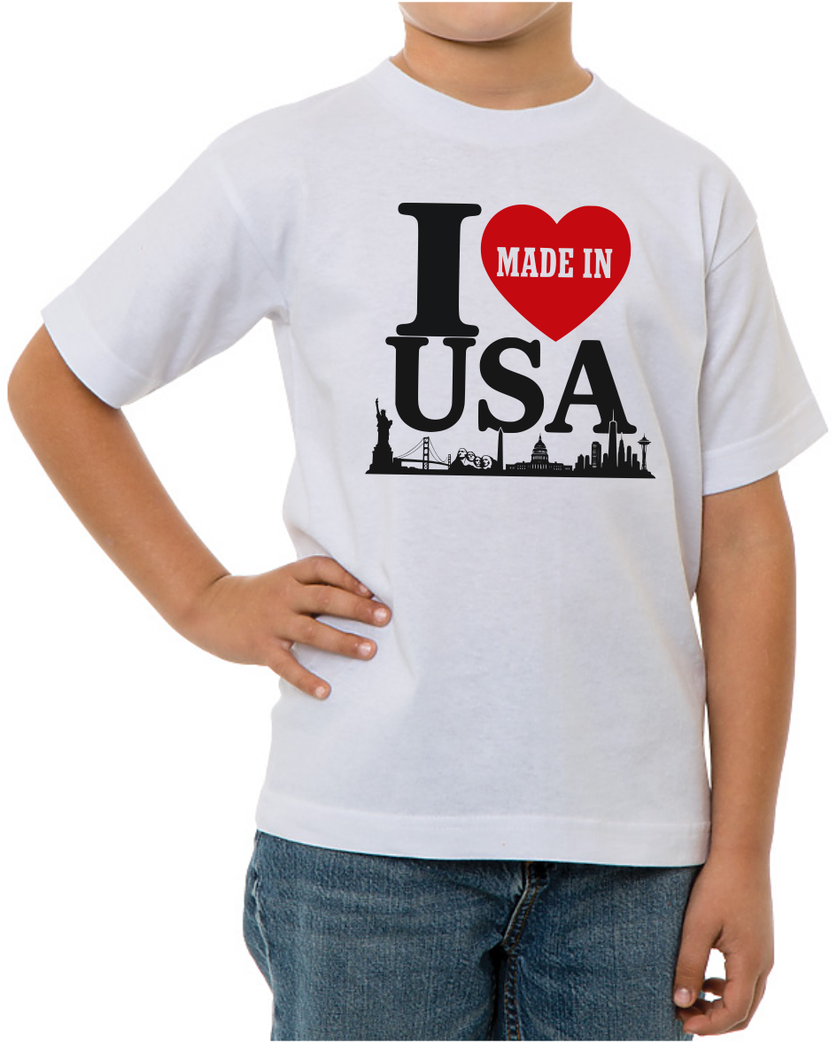 I Heart Made in USA - Youth (Made in USA)