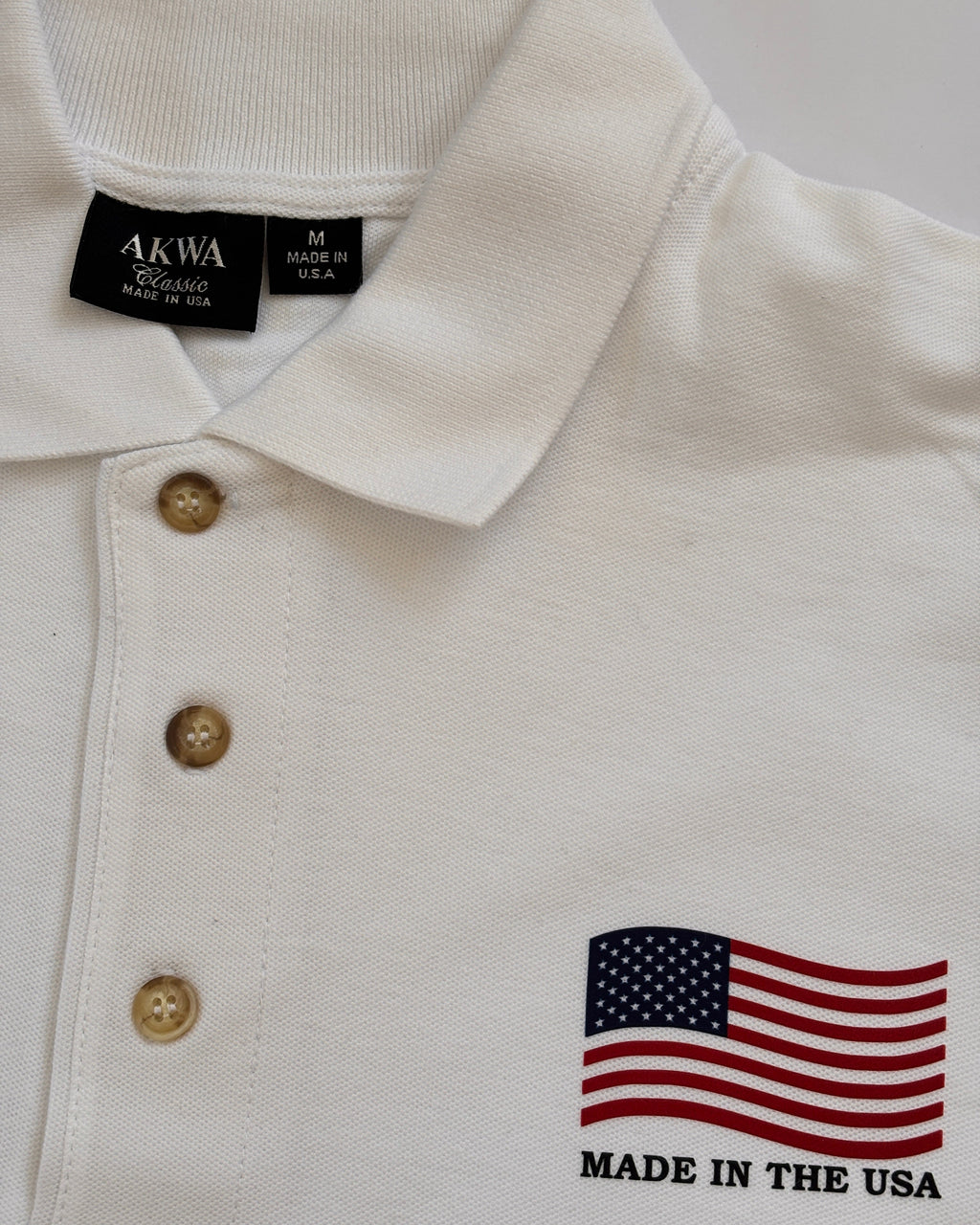 Akwa 2300-PK Men's Polo (Made in USA)