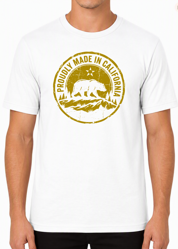 Proudly Made In California (Made in USA)