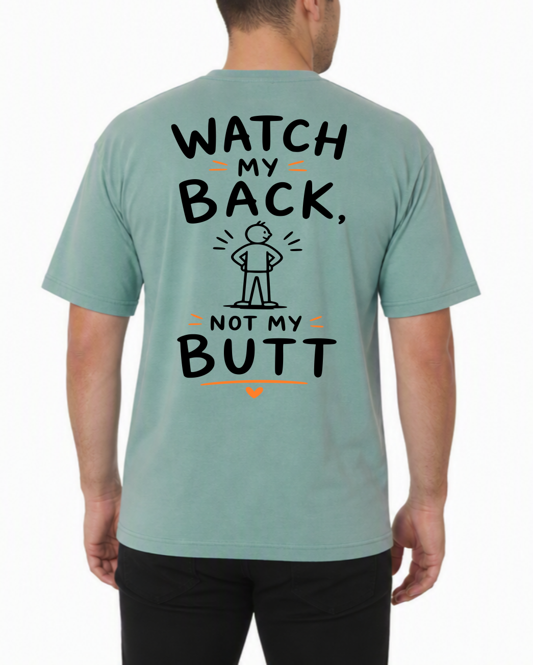 Watch My Back, Not My Butt - Cartoon version